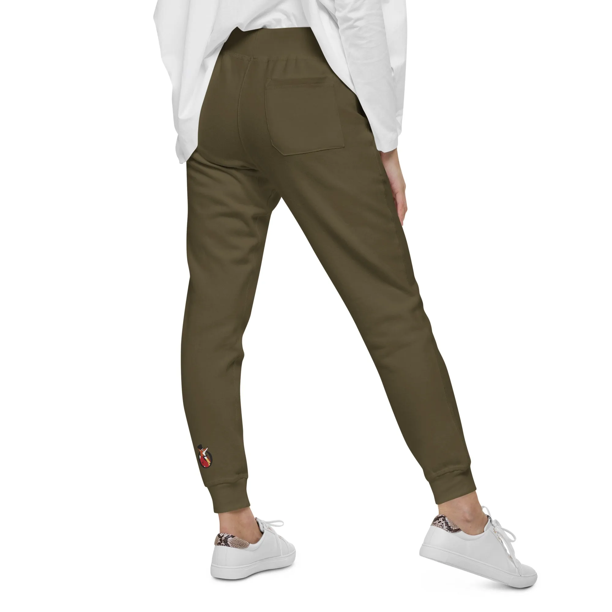 Snooty Fox Art Unisex Fleece Sweatpants - Snooty Fox Art Logo