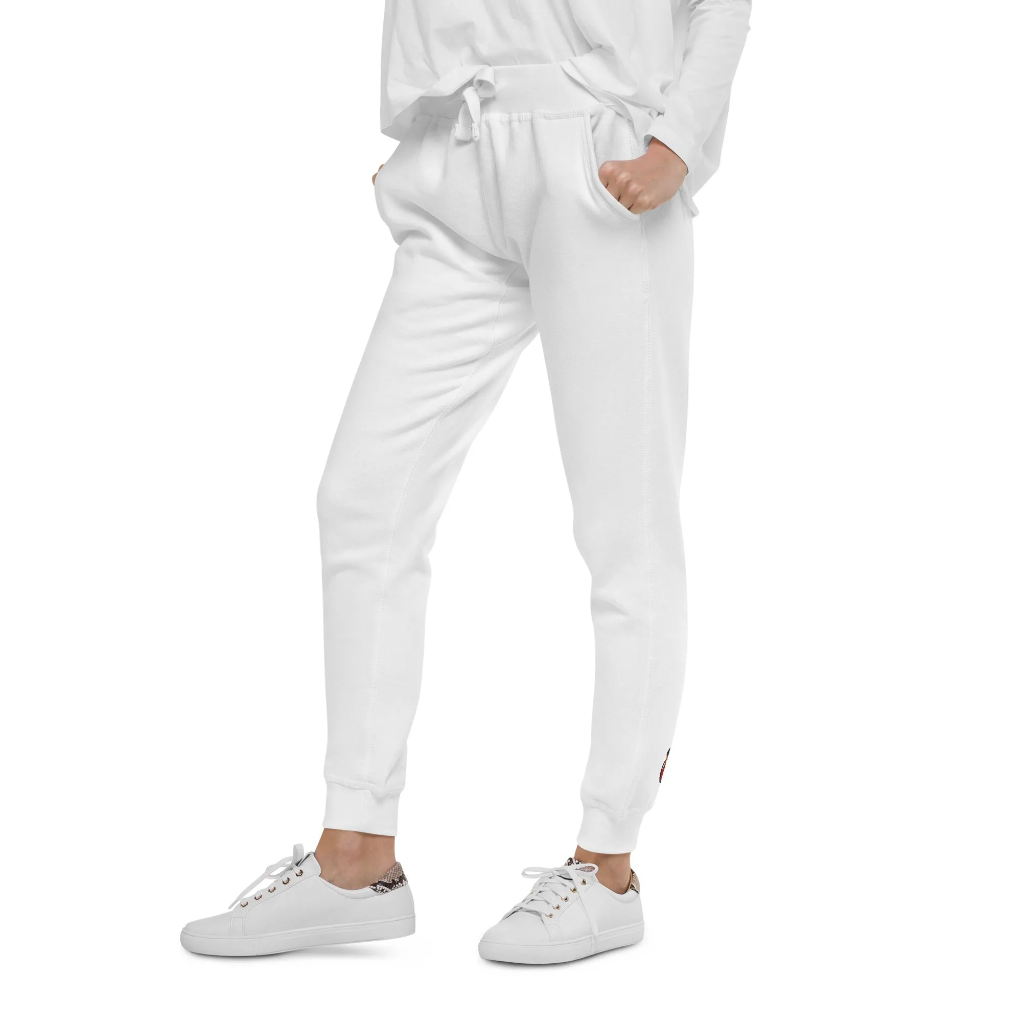Snooty Fox Art Unisex Fleece Sweatpants - Snooty Fox Art Logo