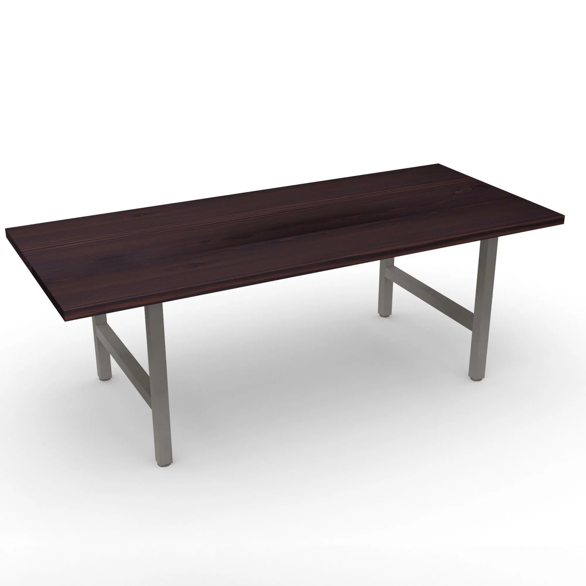 Urban Wood and Steel Conference Table