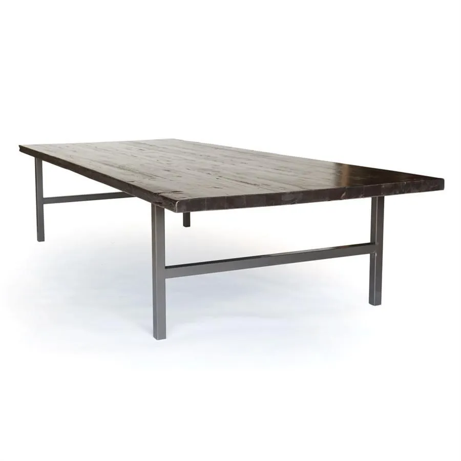 Urban Wood and Steel Conference Table