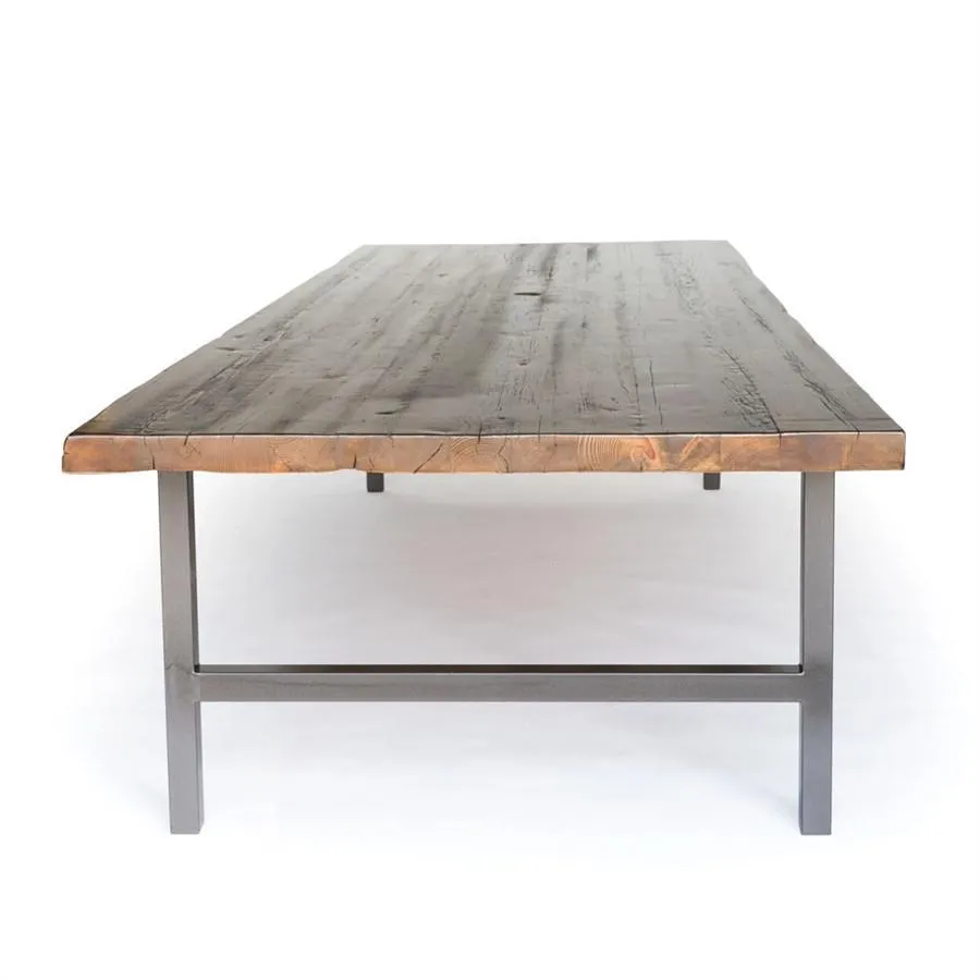 Urban Wood and Steel Conference Table