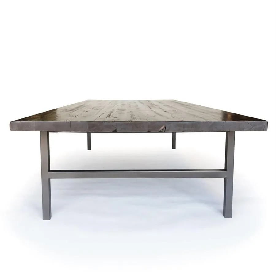 Urban Wood and Steel Conference Table