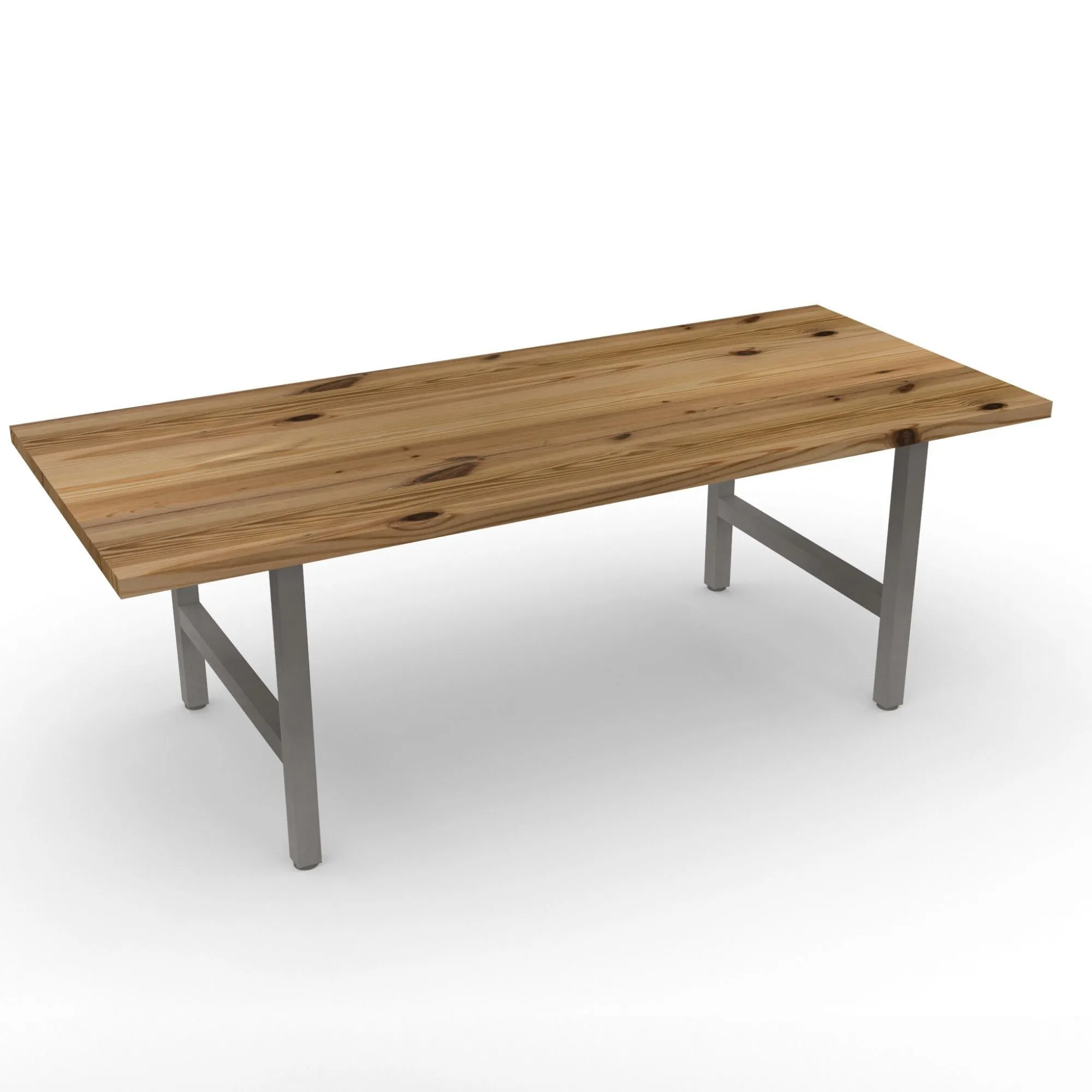 Urban Wood and Steel Conference Table