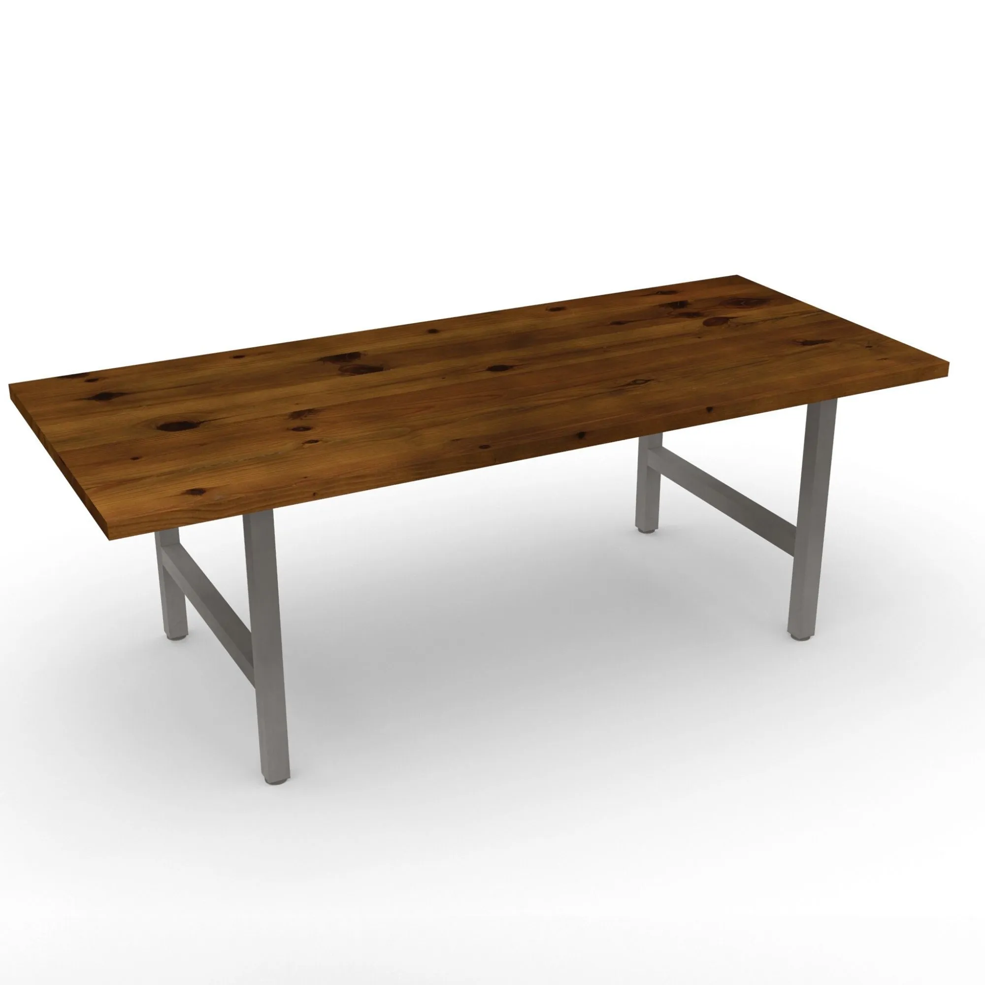 Urban Wood and Steel Conference Table