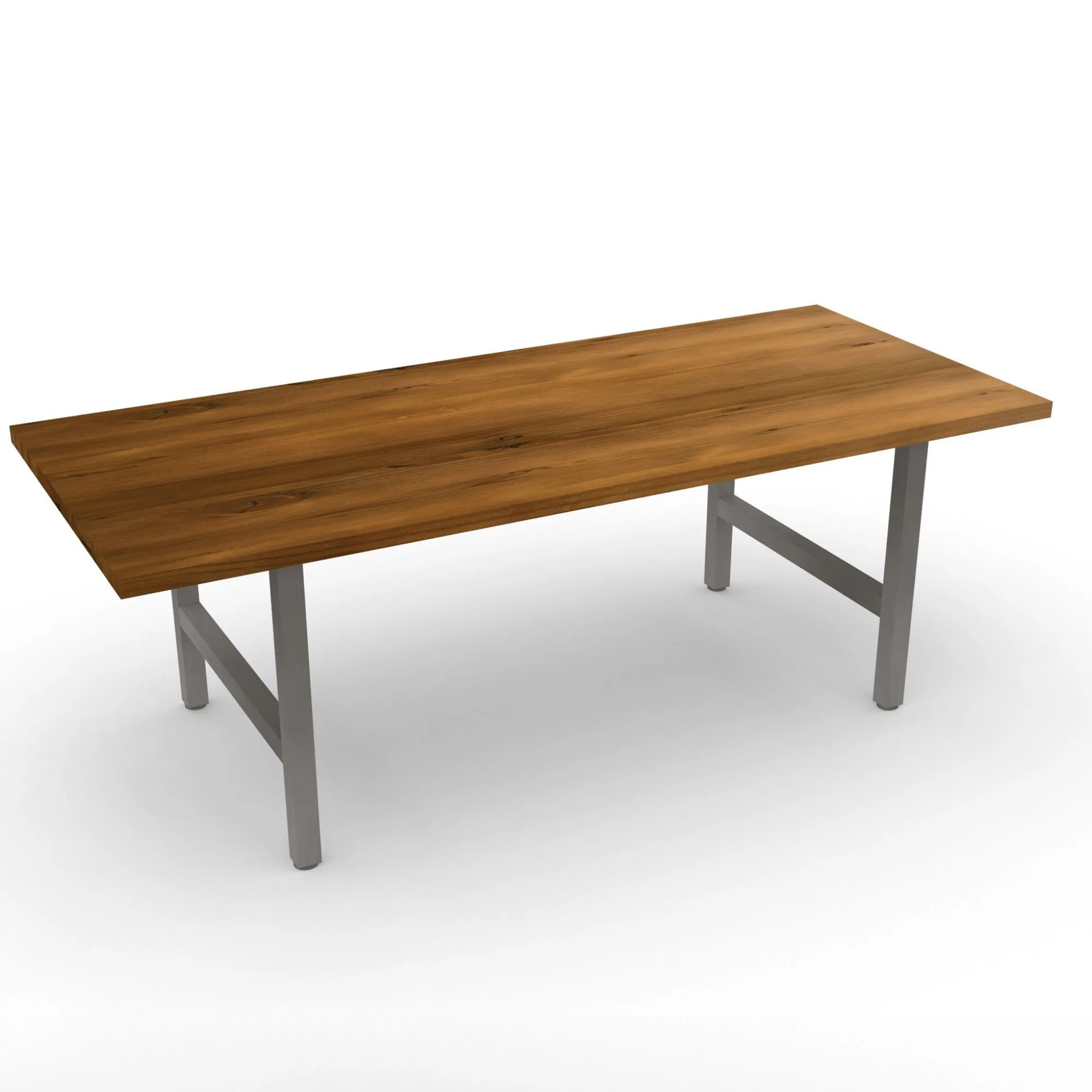 Urban Wood and Steel Conference Table