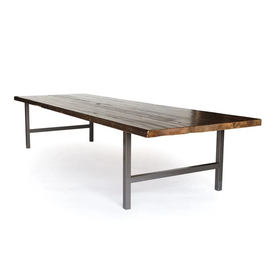 Urban Wood and Steel Conference Table