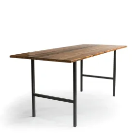 Urban Wood and Steel High Top Table