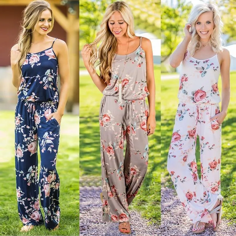 Women Super Comfy Floral Jumpsuit