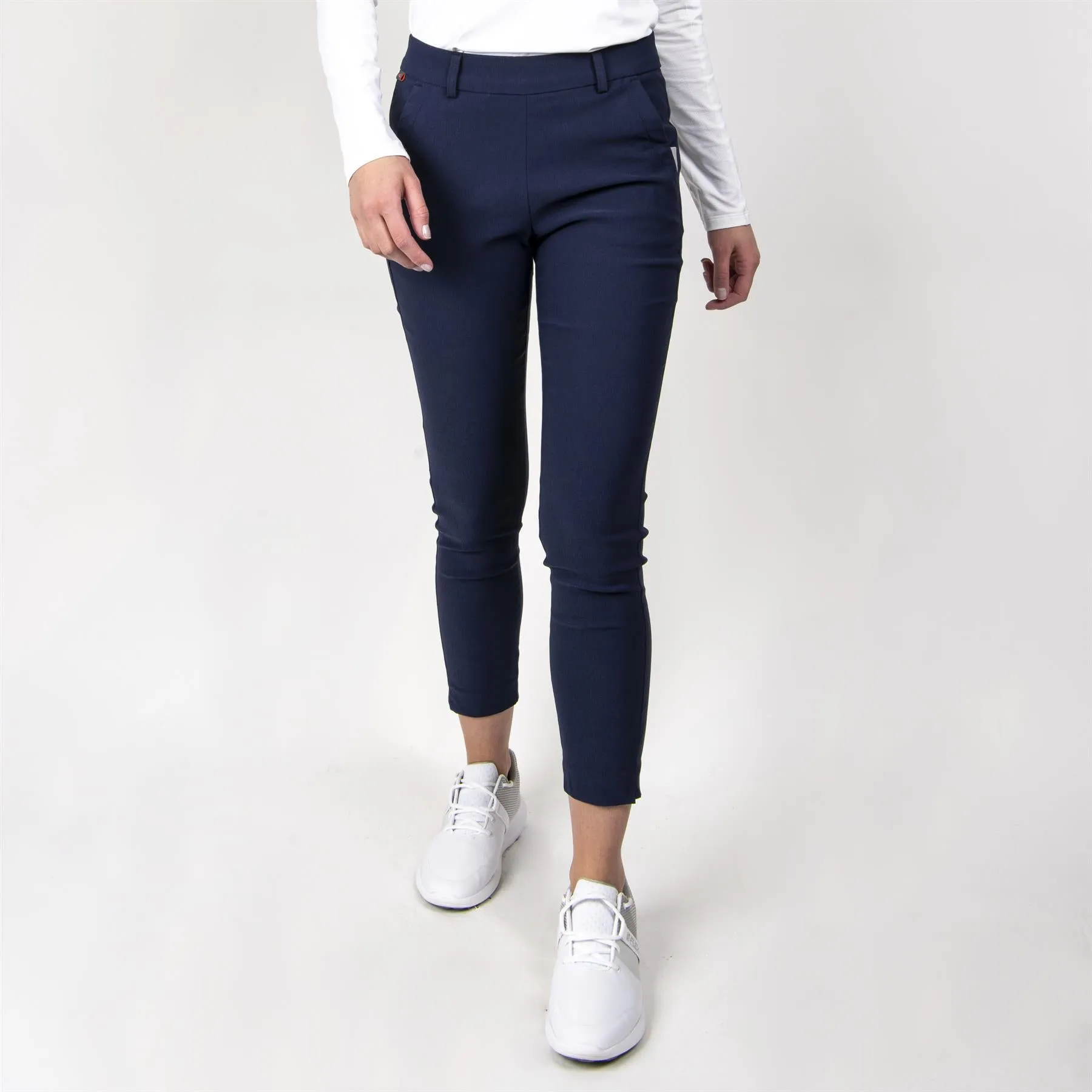 Womens Ikala Slim Fit Cotton 7/8 Treggings Atlanta Blue - AW24